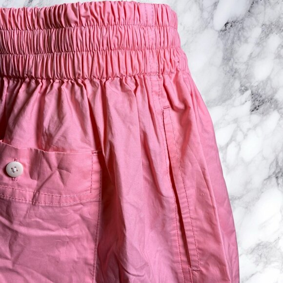 L'Academie Dallis Poplin Flirty Short - Hibiscus Pink - Picture 11 of 12